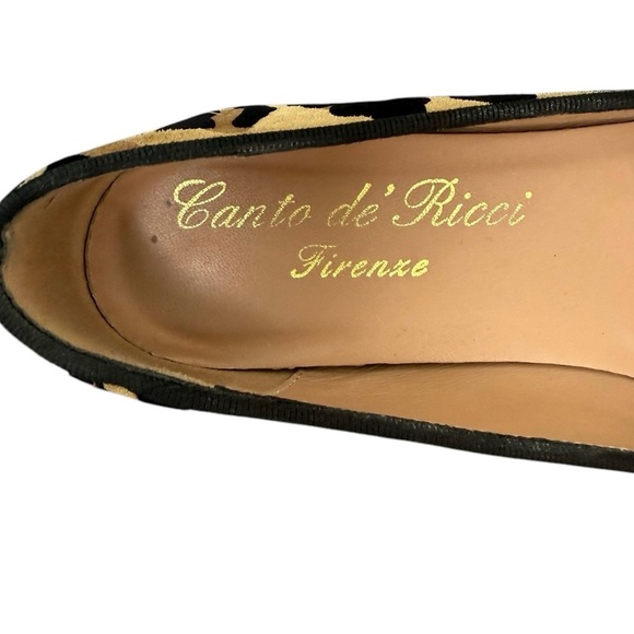 Canto De’ Ricci Leopard Print Women's Flats / Loafers Size 38 - Picture 5 of 6